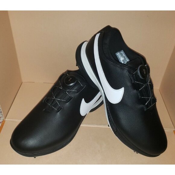 NIKE ZOOM VICTORY TOUR 2 BOA GOLF SHOES MEN\'S SIZE 11.5 Black/White NWOB main image 4